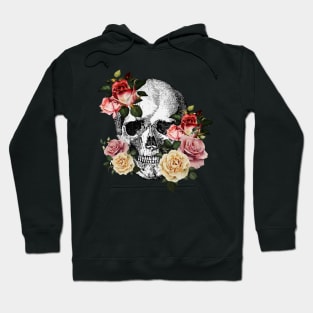 Sage Tribe Skull With roses Hoodie